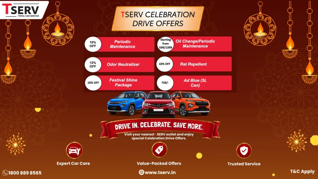 TSERV Celebration Drive Offers - visit your nearest TSERV outlet